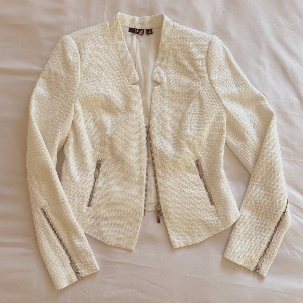 a.n.a Blazer with Zipper Details